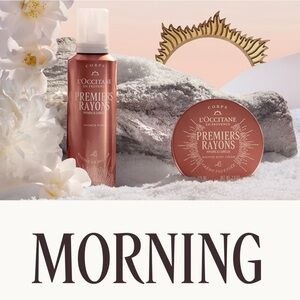 L'OCCITANE Premiers Rayons Shower Foam in Pink
